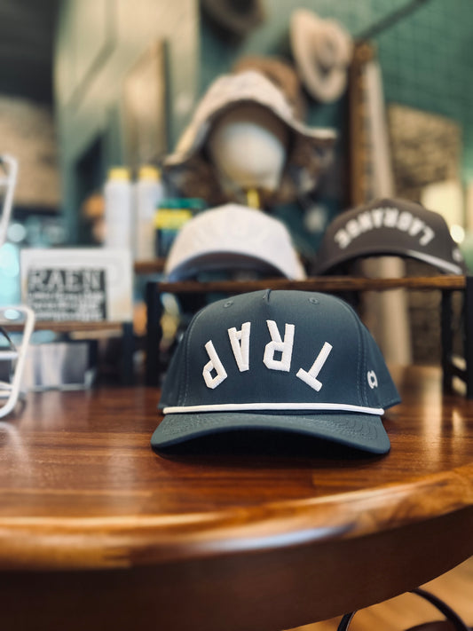 Upside Down Rope Hat - Trap Co. Navy/White