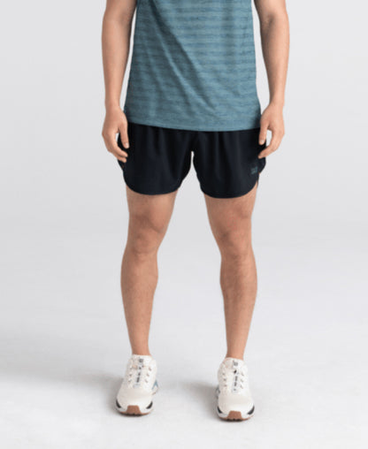 Saxx - Hightail 2N1 Run Short 5" in Black
