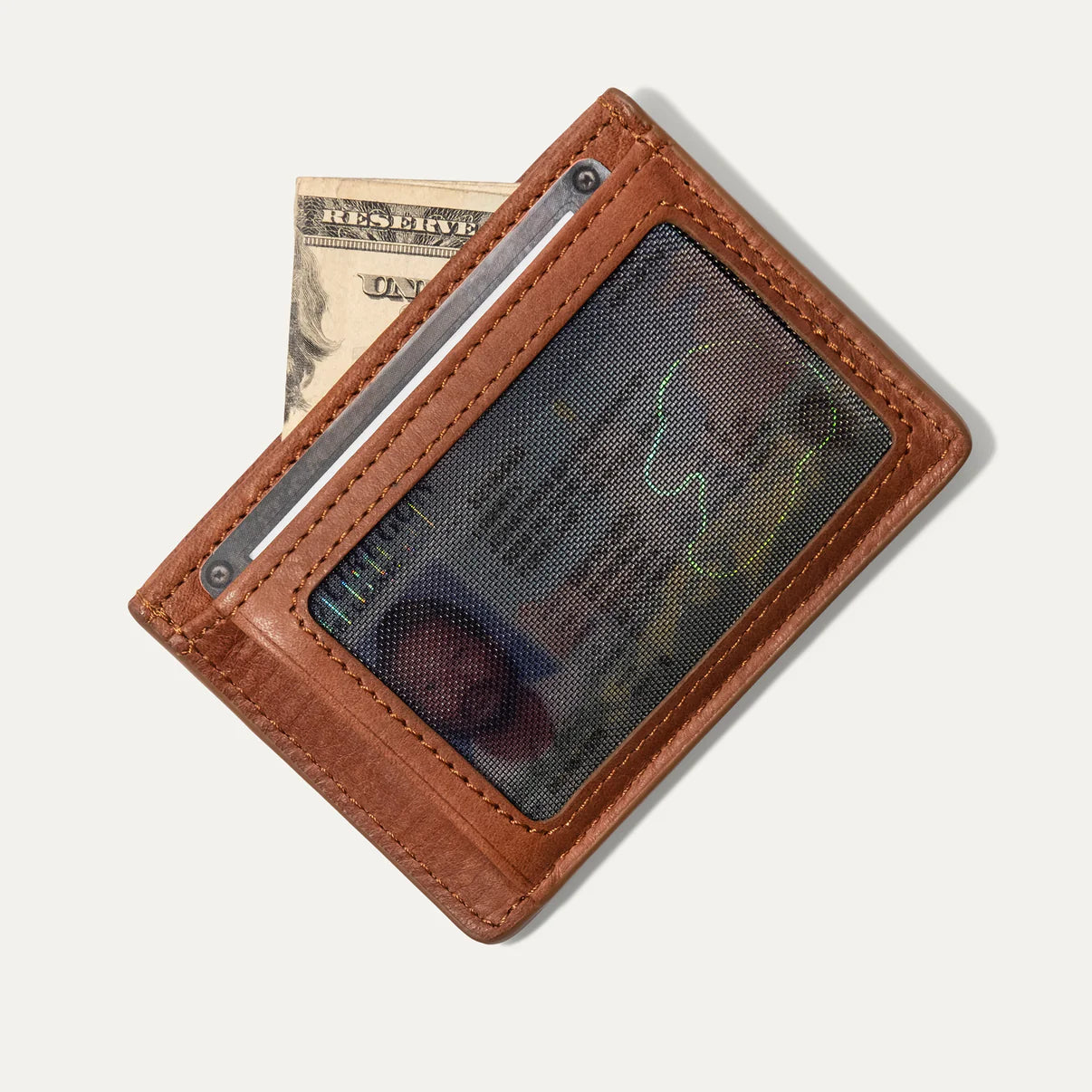 Will Leather - Classic Front Pocket Card Case in Tan