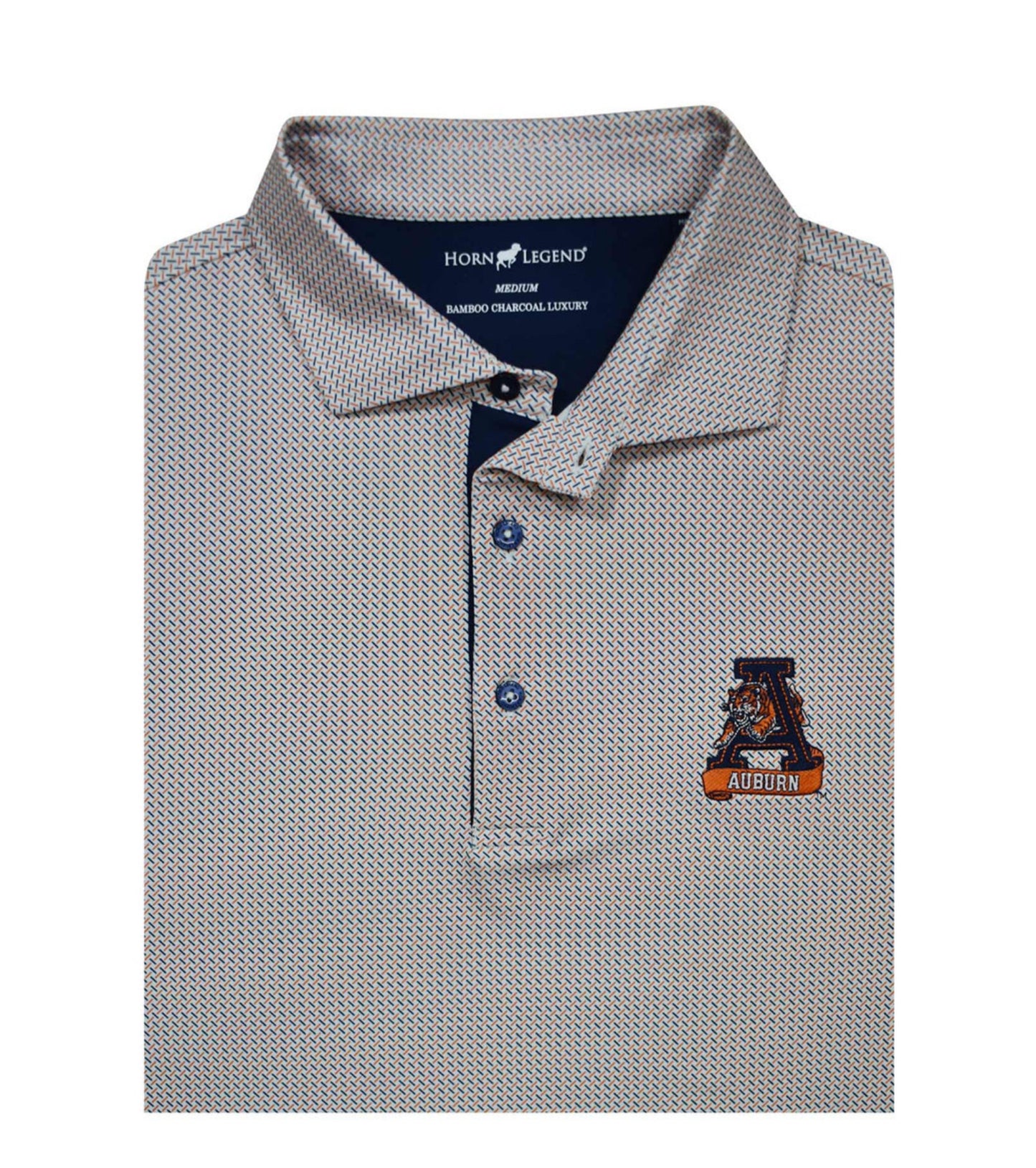 Horn Legend - Auburn Tigers Vintage 1985 Crossways Polo