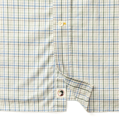 Duck Head - Cotton Twill Sport Shirt-Cooper in Lake Blue