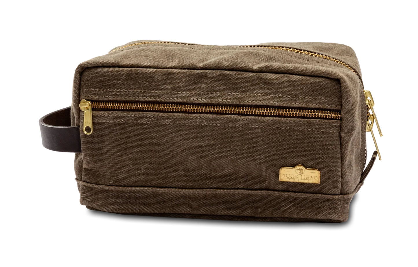 Waxed Canvas Dopp Kit