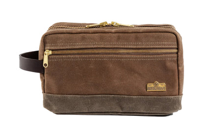 Waxed Canvas Dopp Kit