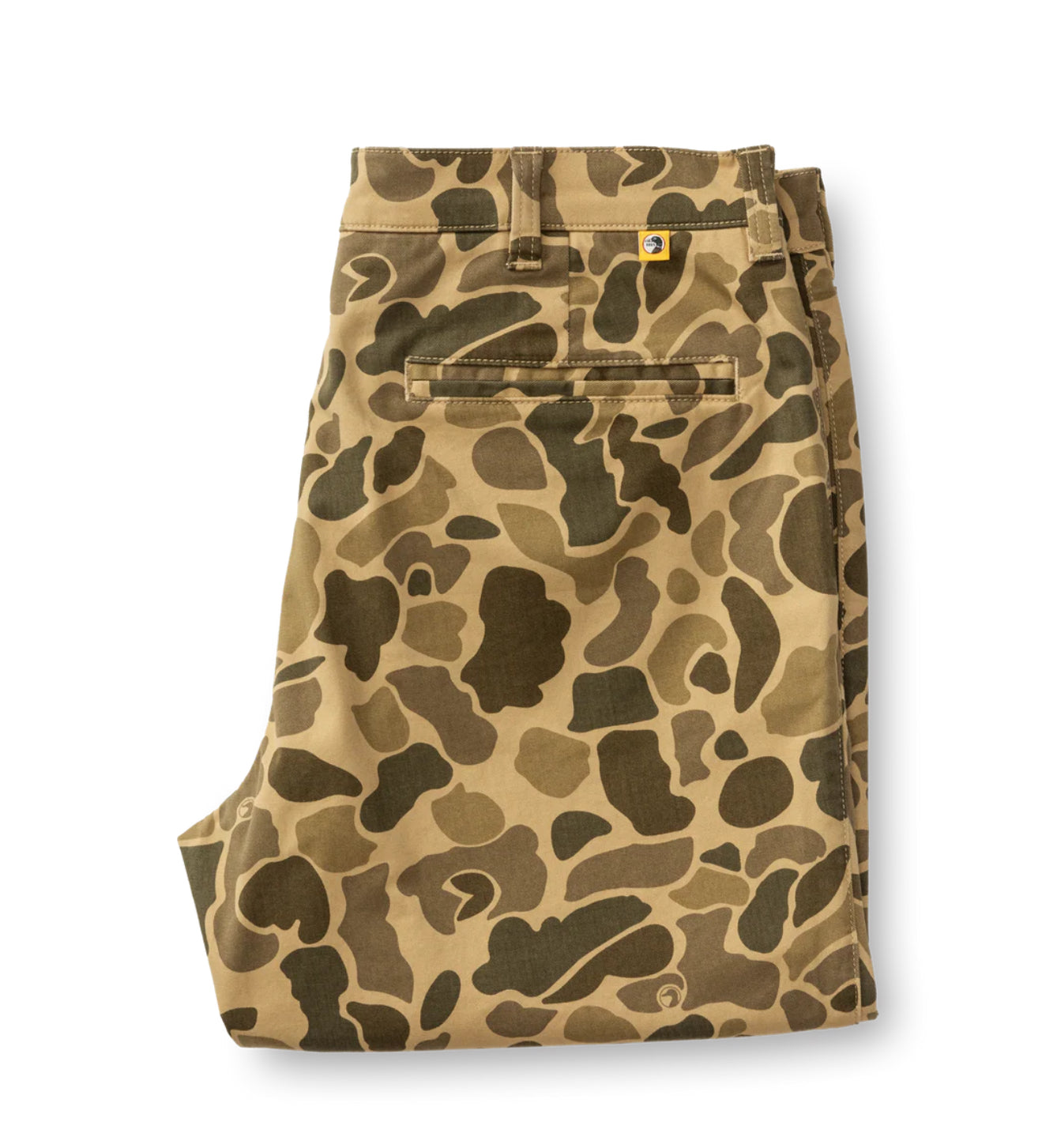 Classic Fit Gold School Chino in Original Khaki Camo