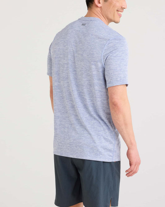 Multi-Sport Tech Tee in Tidal Blue Heather