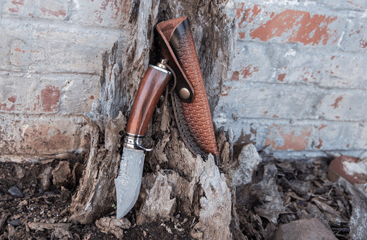 Tribe - Damascus Fixed Blade