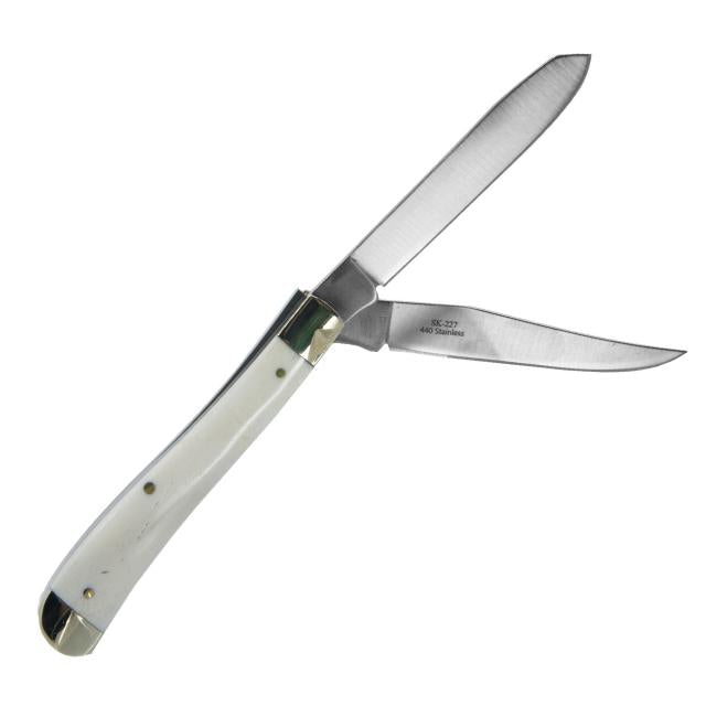 Maverick - White Bone 2 Blade Trapper