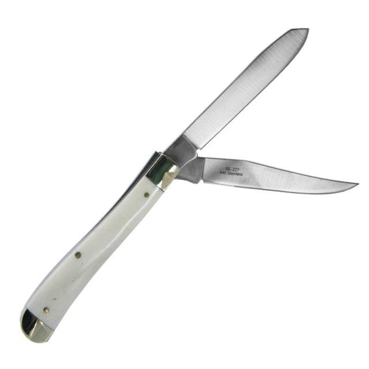 Maverick - White Bone 2 Blade Trapper