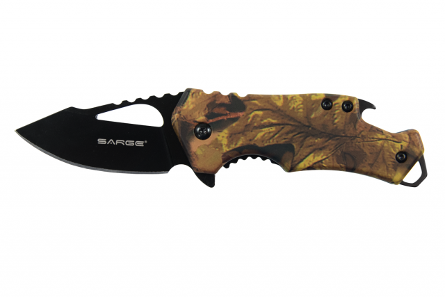 Camo Fuse - Pocket Knife & Bottle Opener