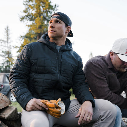 Puffer Jacket - Black (Oversized)