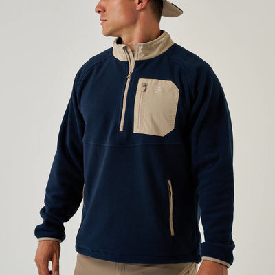 Micro Fleece Jacket - Dark Blue