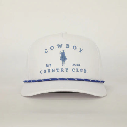 Horse Roped Hat White