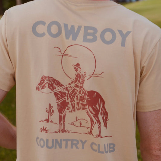 Course Record Cowboy T-Shirt Red