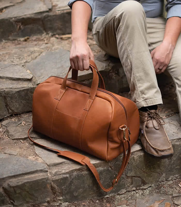 Camino Small Leather Duffle Bag