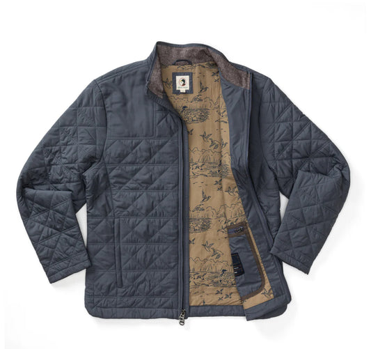 Fremont Sport Performance Quilted Jacket Ocean Grey