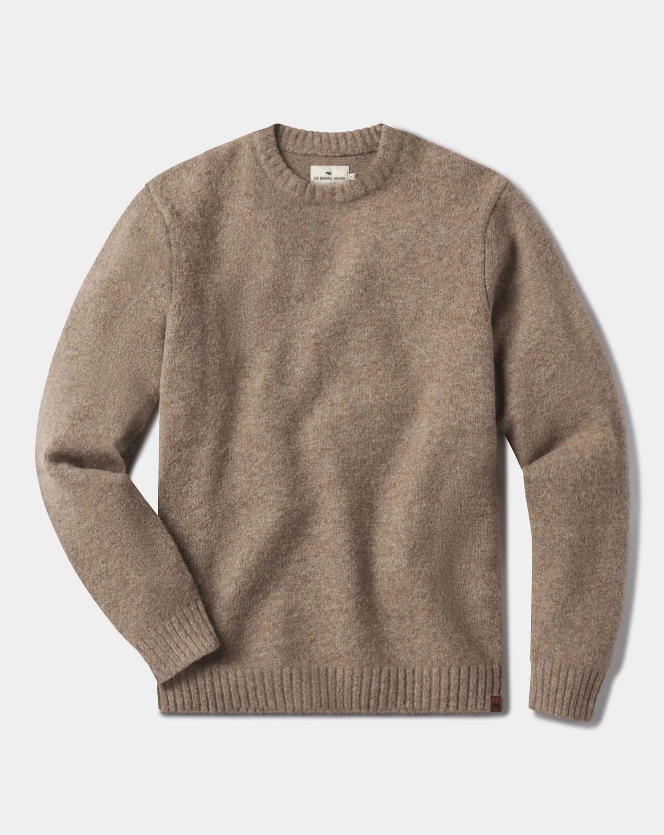 Homebound Crewneck Sweater Toasted Chestnut