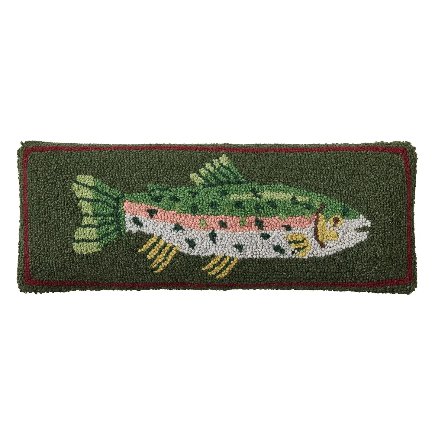 Camp Wandawega Trout Hook Pillow