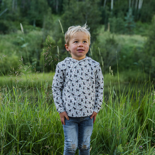 Youth - Performance Hoodie - Ducks And Dogs