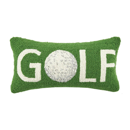 GOLF with Ball Icon Hook Pillow
