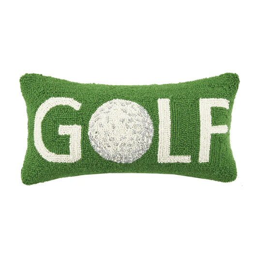 GOLF with Ball Icon Hook Pillow