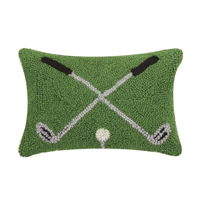 Cross Golf Clubs Hook Pillow