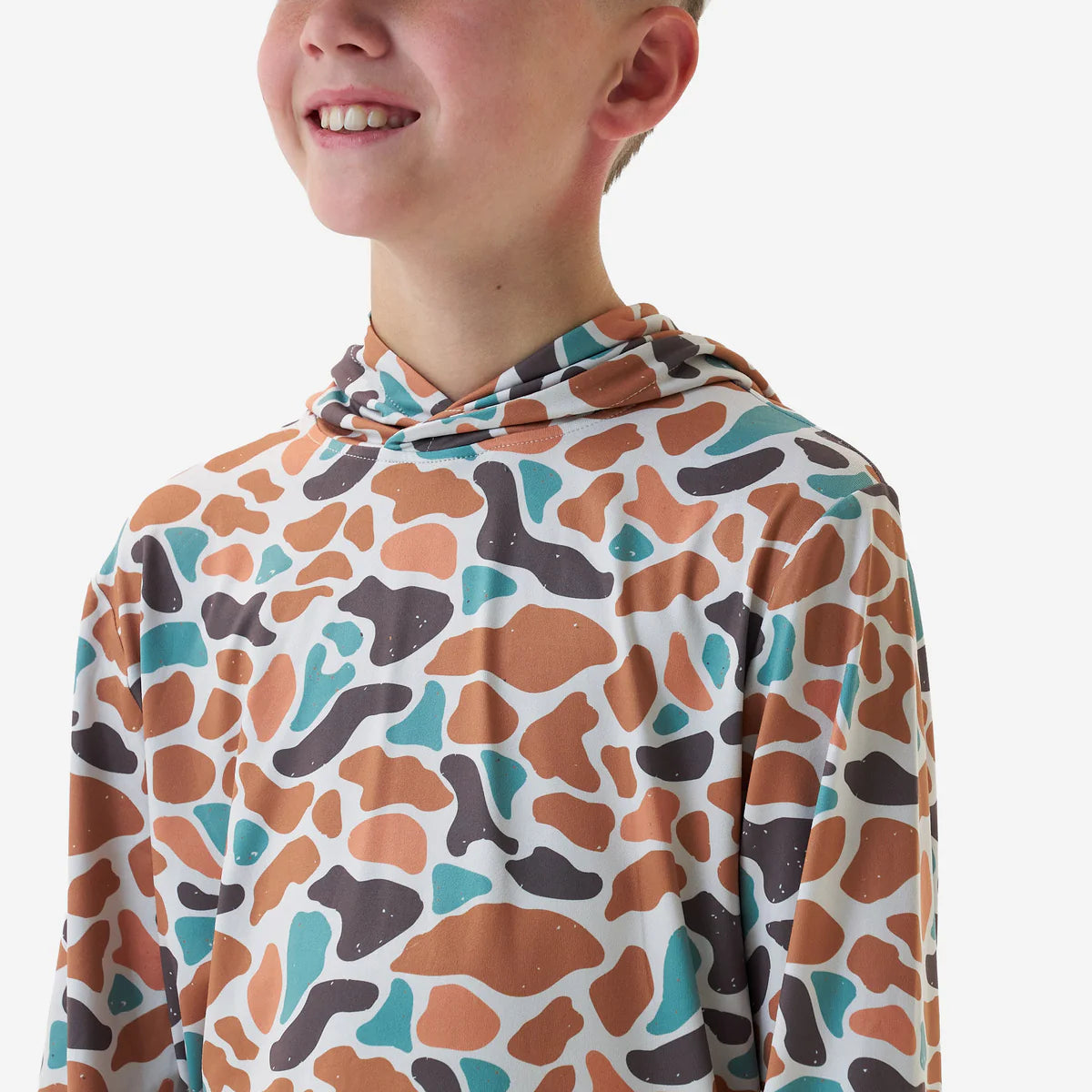 Youth Performance Hoodie - Bayside Camo