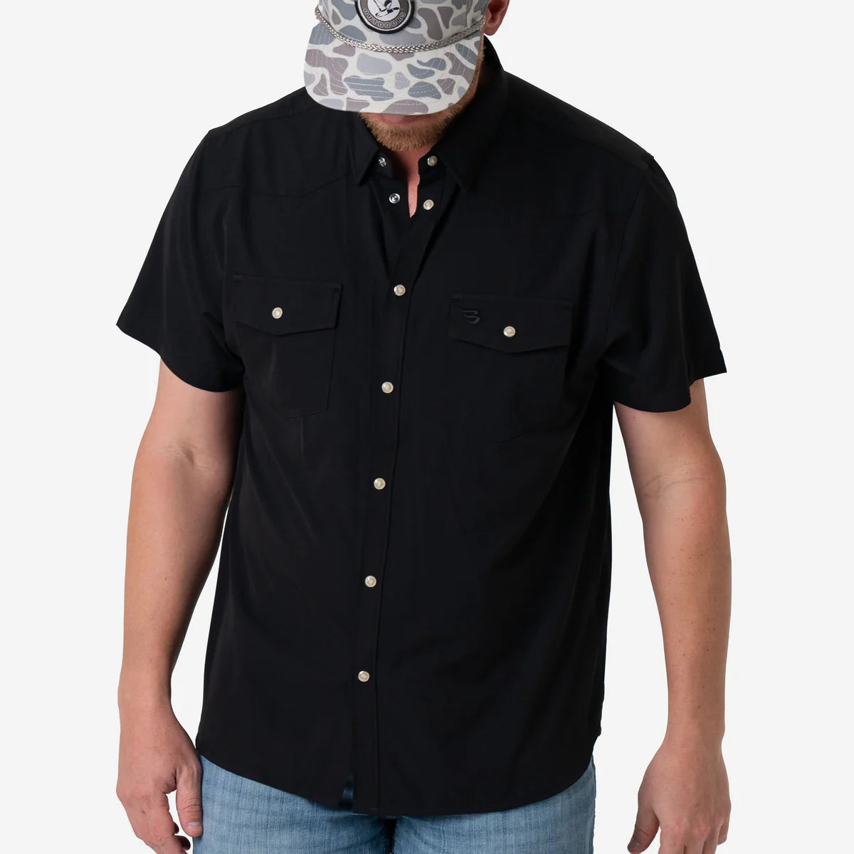 Performance Dapper Performance Western Shirt - Black – The Dapper Den