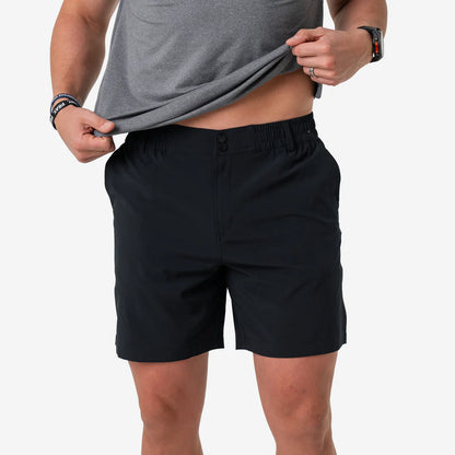 Everyday Short - Retro Duck Camo Pocket 7” Matte Black