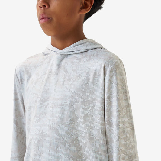 Youth Performance Hoodie - Digi Camo Ivory