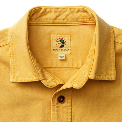 Dyed Duck Canvas Jacket - Sunwashed Yellow