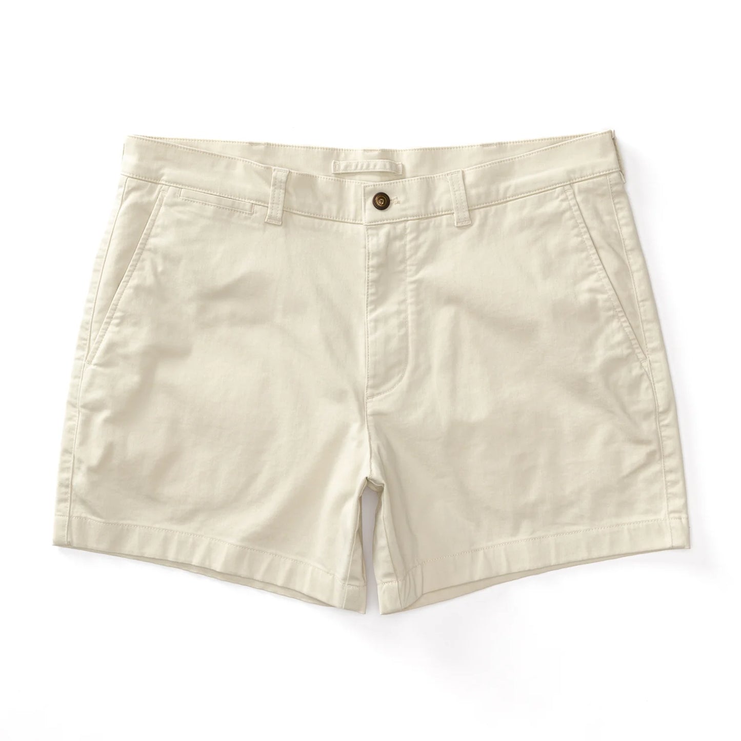 5" Gold School Chino Short- Stone