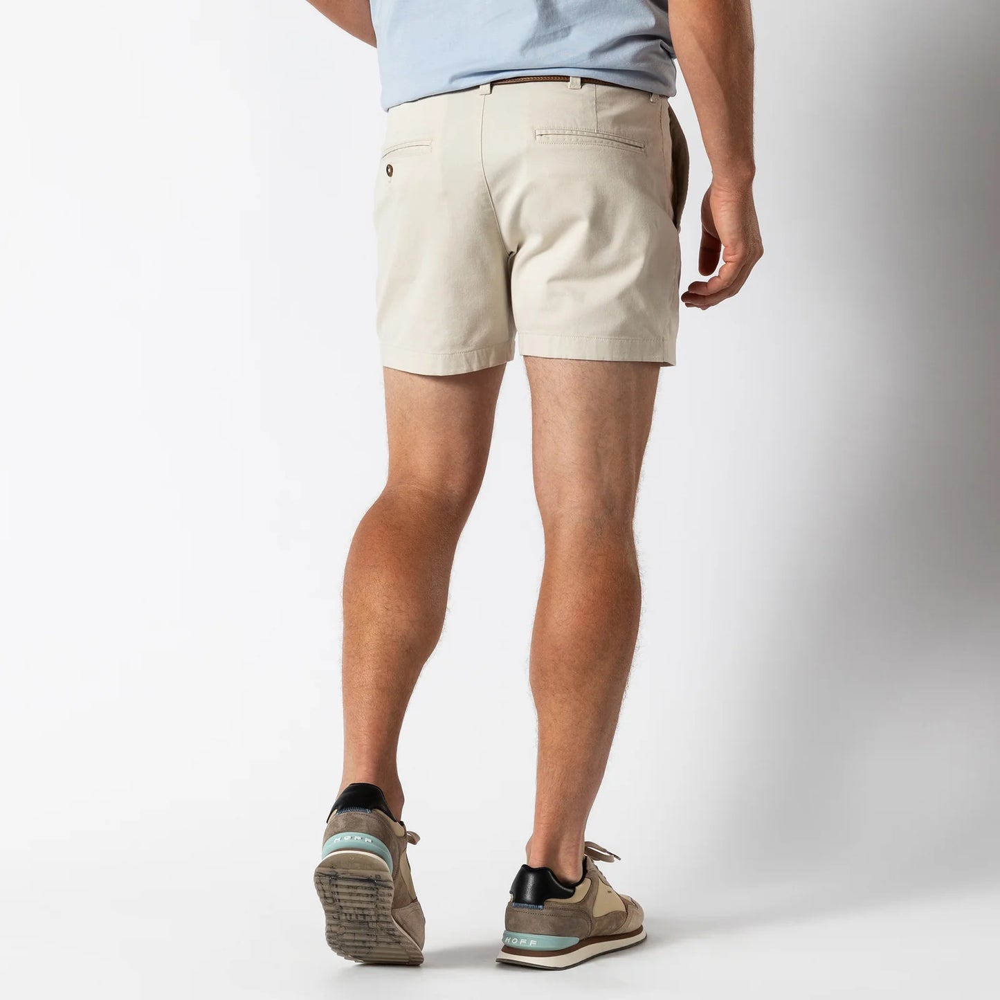 5" Gold School Chino Short- Stone