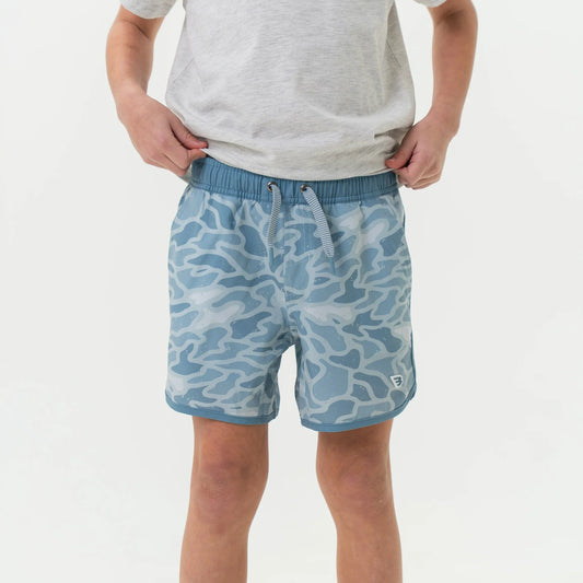 Youth & Toddler Swim Trunk - Seaside Camo