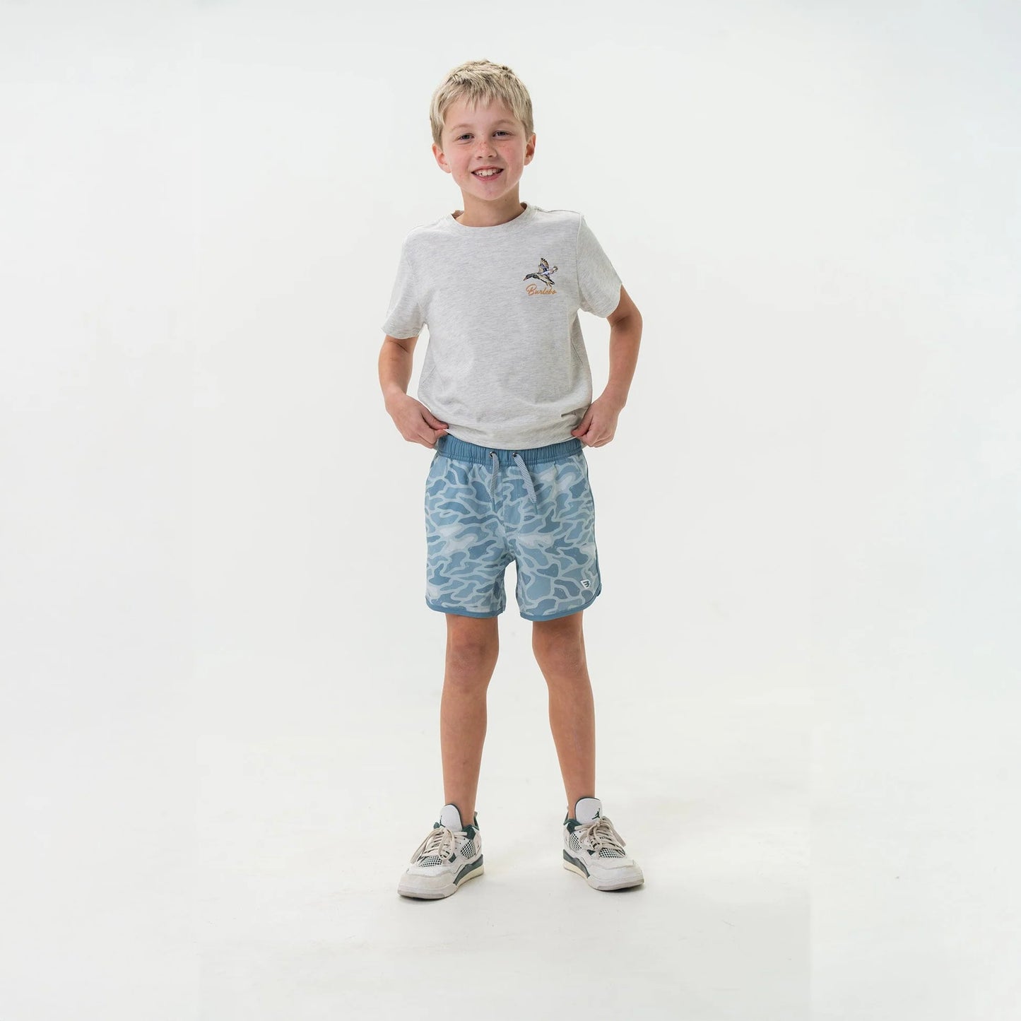 Youth & Toddler Swim Trunk - Seaside Camo