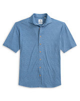 Men's Breck Hangin’ Out Knit Short Sleeve Button-Up Shirt