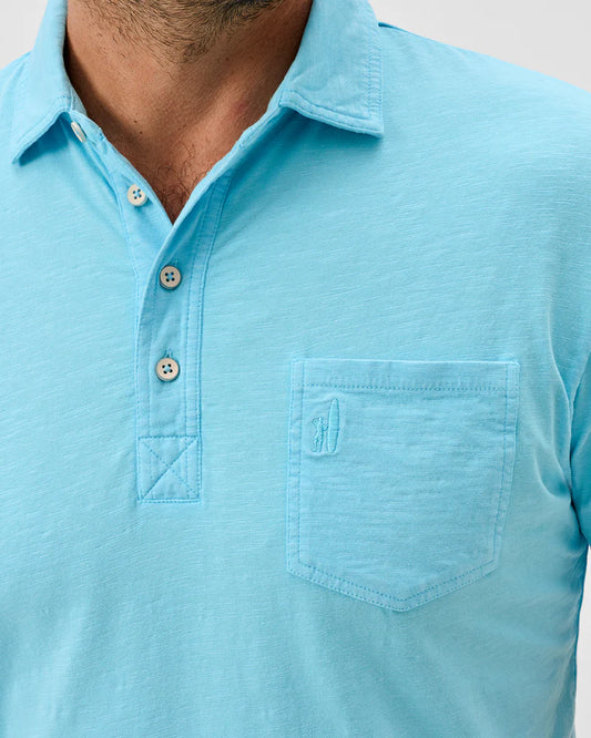 Original 4-Button Polo - Coastal Wash
