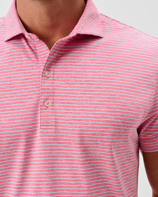 Performance Jersey Polo - Michael Stripe