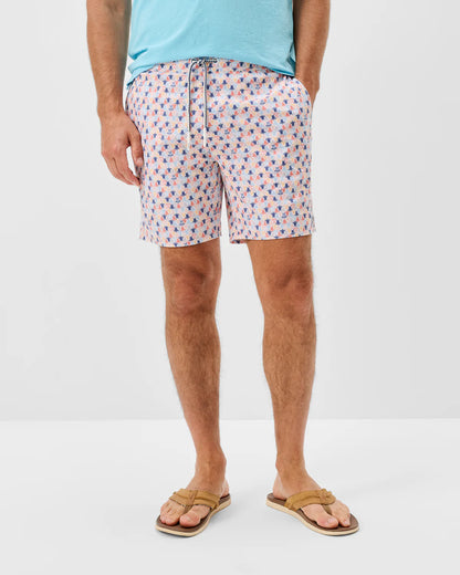 Half Elastic 7" Swim Trunks