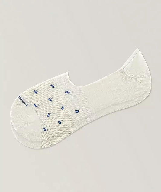 Marcoliani Invisible Sneaker Socks - Tiny Paisley