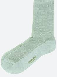 Marcoliani Pique Socks - Sage