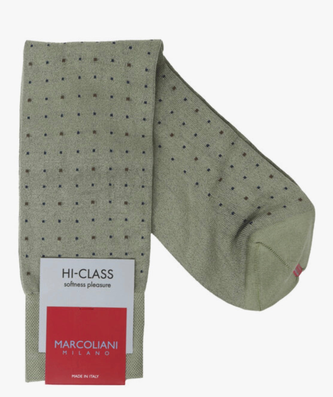 Marcoliani Sock - Micro Dot Sage