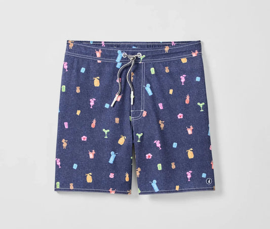 Kanaloa Half Elastic 7” Surf Swim Shorts