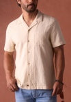 Freshwater Resort Shirt in Motivo Chalk