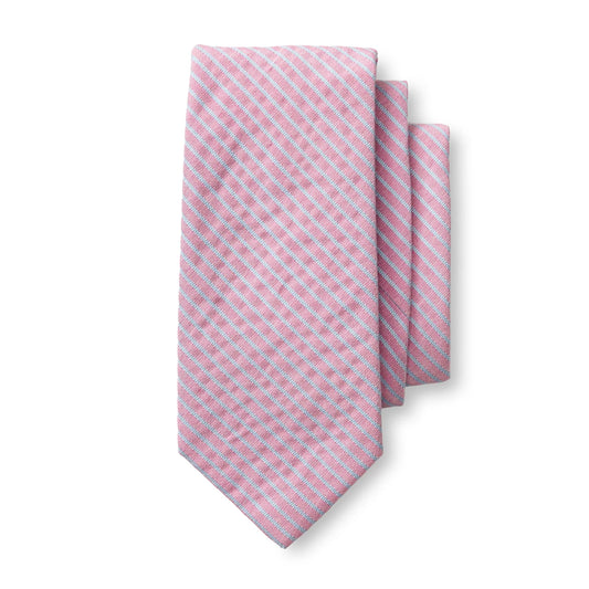Seersucker Stripe Tie