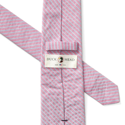 Seersucker Stripe Tie