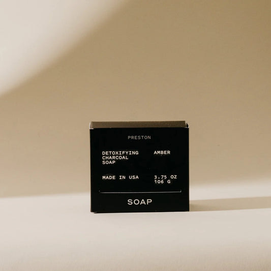 Preston Grooming - Detoxifying Charcoal Bar Soap