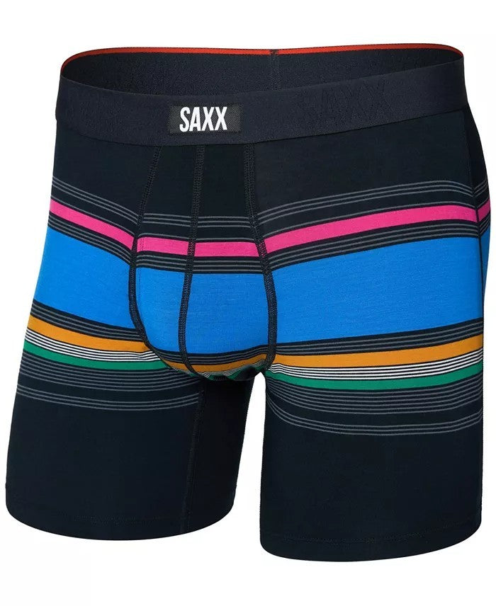 Saxx Underwear Vibe Xtra Comfort Soft Throwback Stripe-Multi