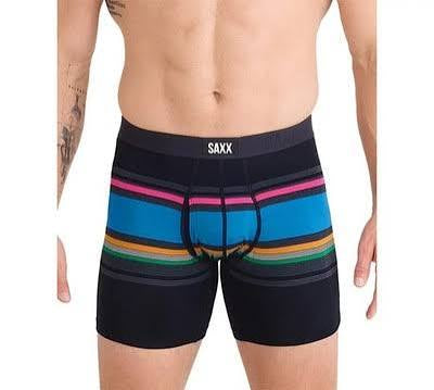 Saxx Underwear Vibe Xtra Comfort Soft Throwback Stripe-Multi