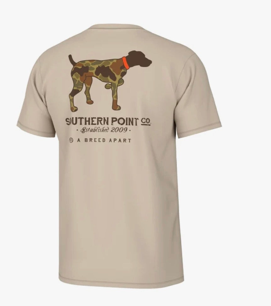 Youth Vintage Camo Greyton Short Sleeve Tee