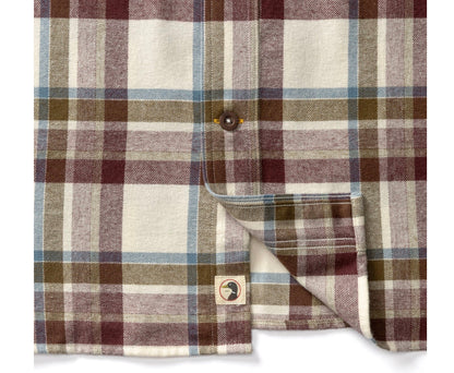 Cotton Flannel Sport Shirt - Huckleberry